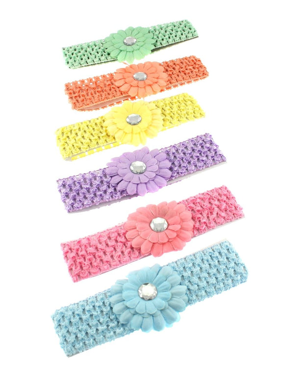 Baby/ Kids Crochet Headband with Flowers