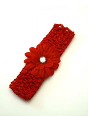 Baby/ Kids Crochet Headband with Flowers