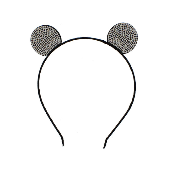 Diamante Stone Mouse Ears Headband