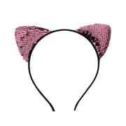 Sequin Cat Ears Headband