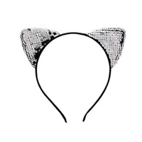 Sequin Cat Ears Headband