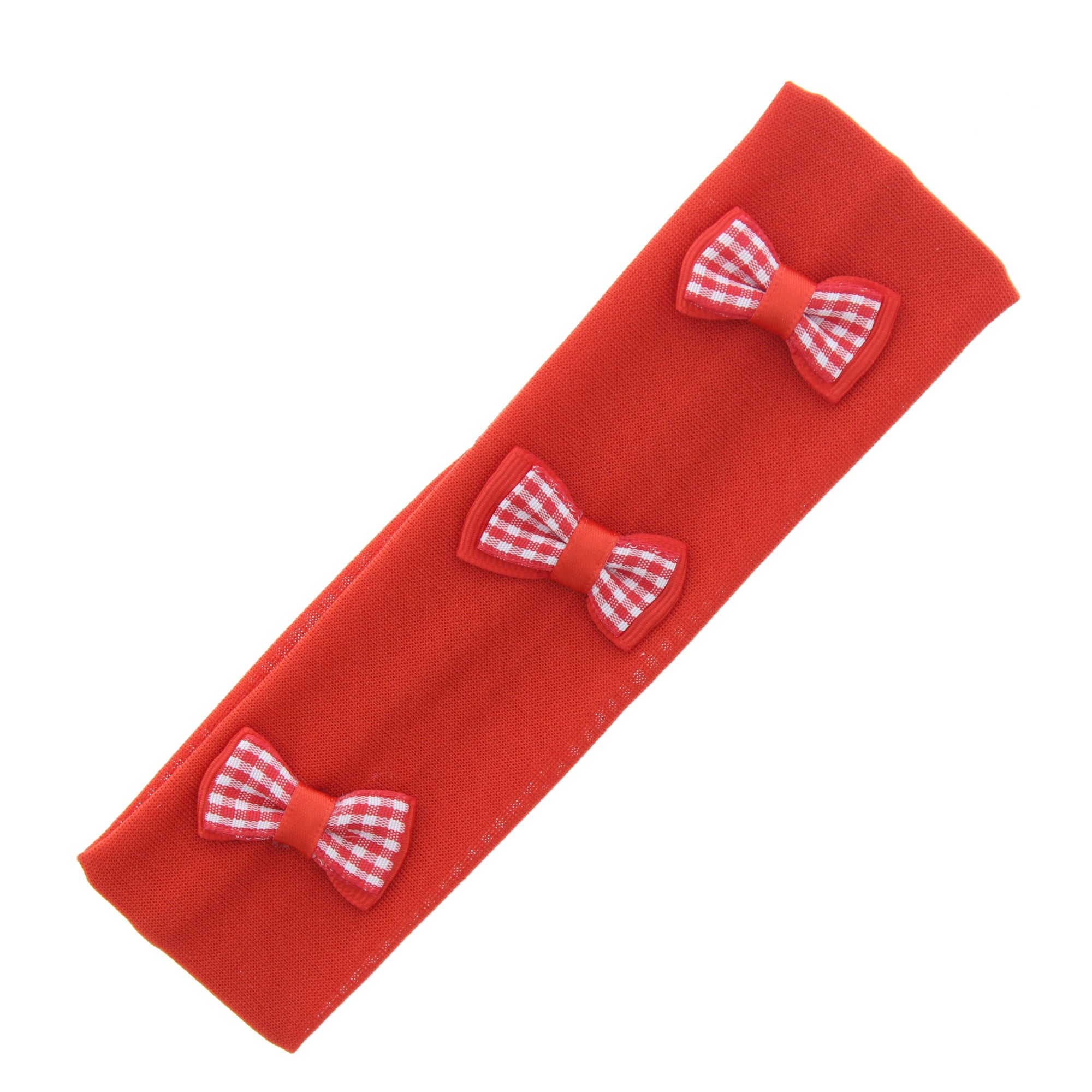 Baby/ Kids Headband with 3 Gingham Bow