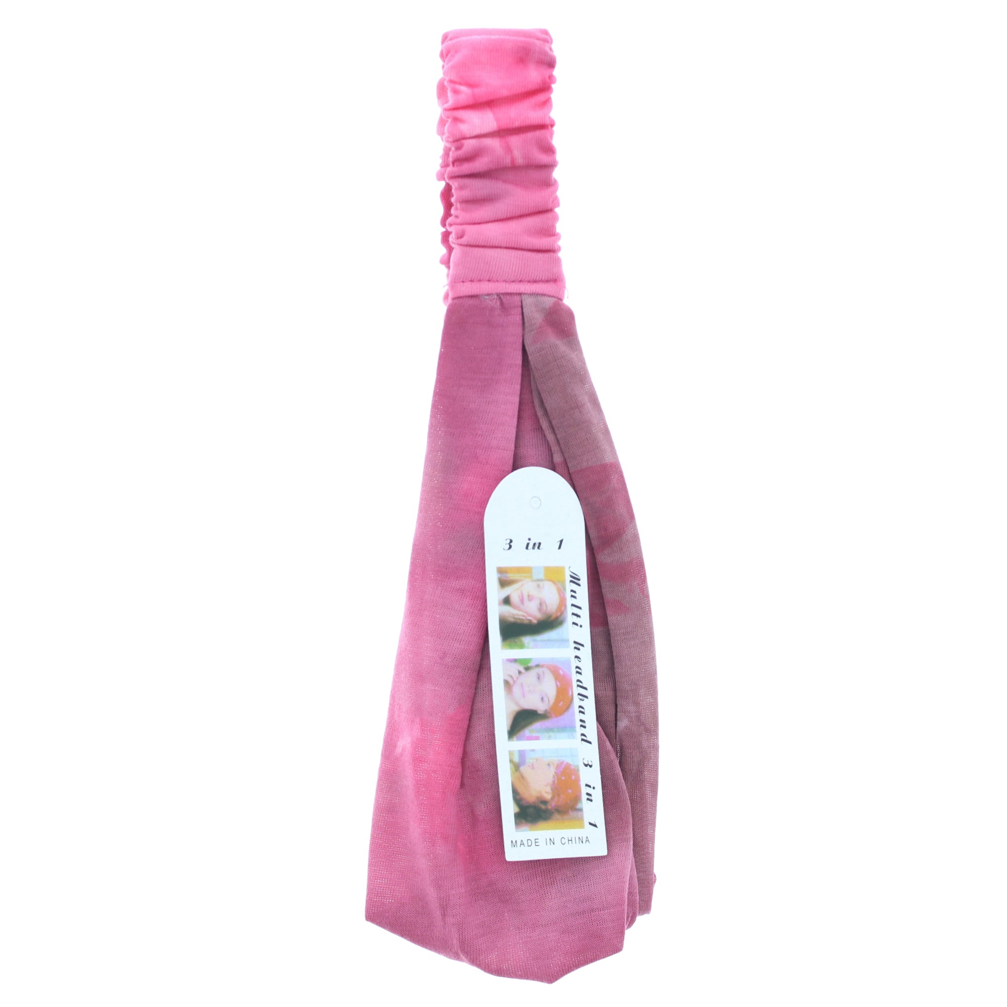 Acid Wash Tie Dye 3 in 1 Headband