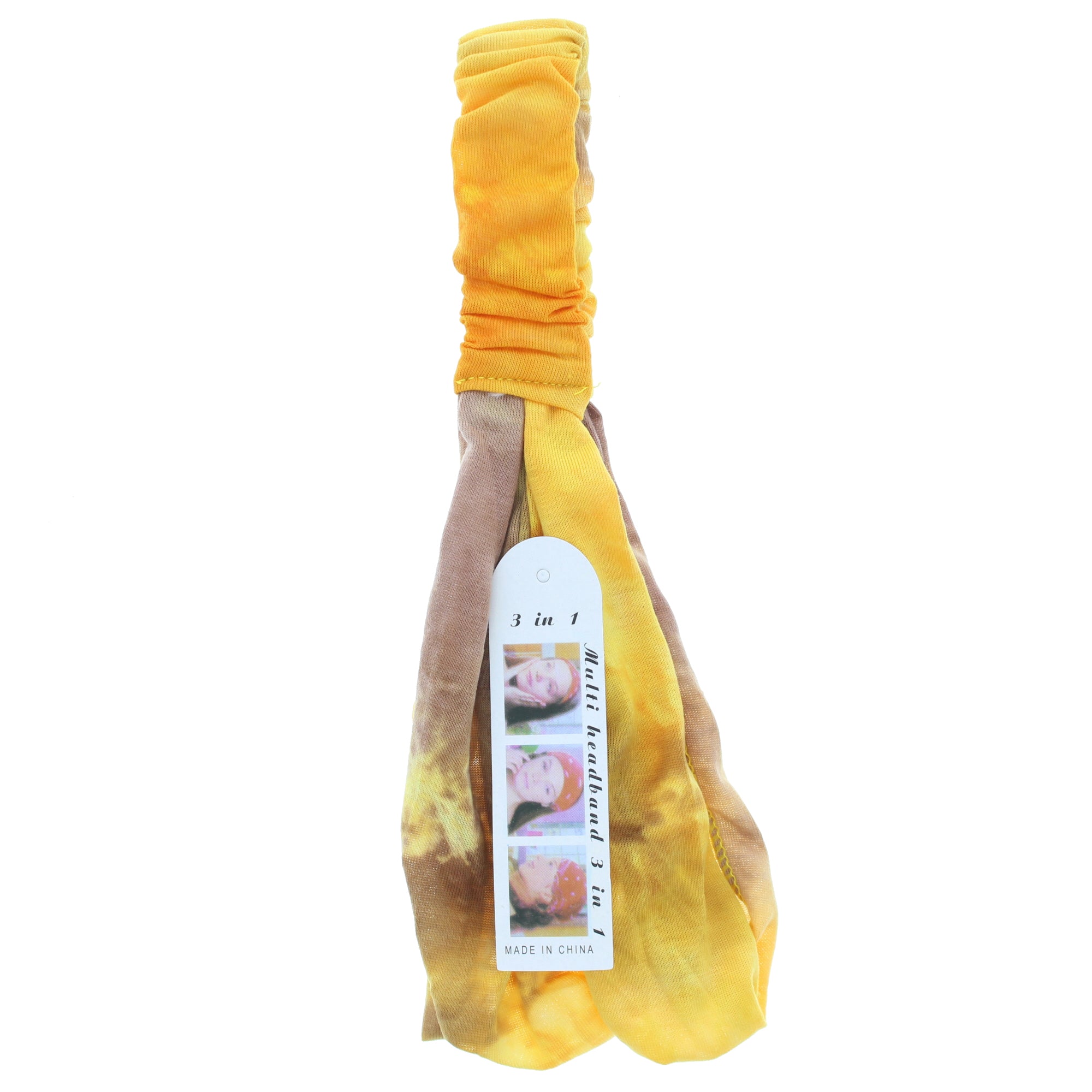 Acid Wash Tie Dye 3 in 1 Headband