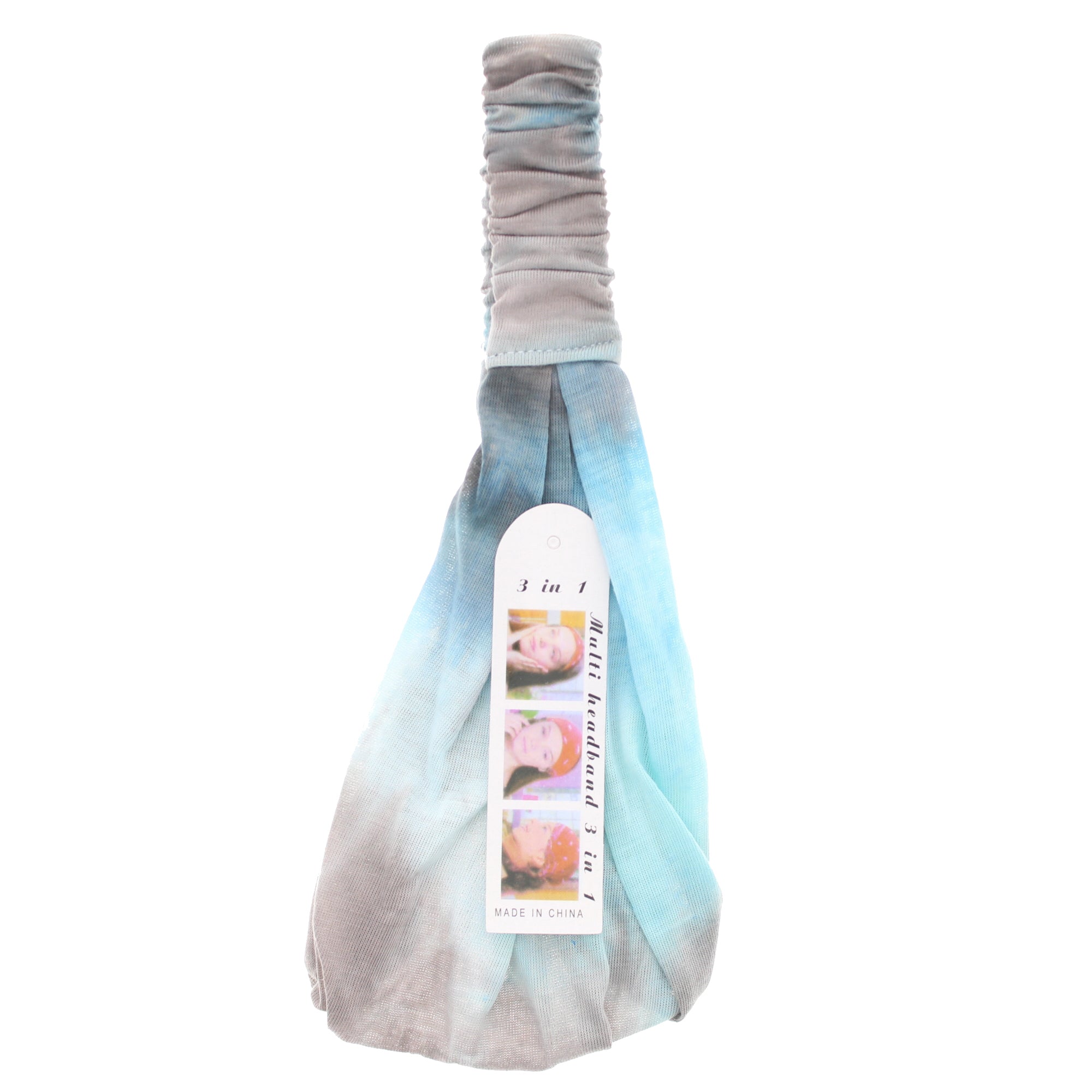 Acid Wash Tie Dye 3 in 1 Headband
