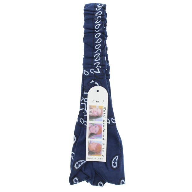 Paisley Print 3 in 1 Headband