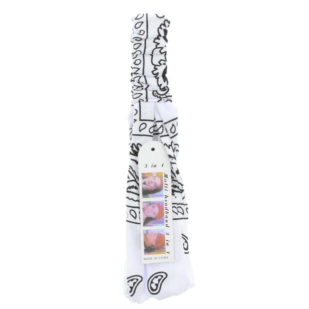 Paisley Print 3 in 1 Headband