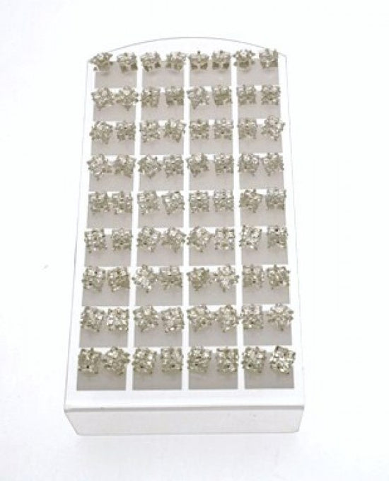Stone Square-Shaped Earrings