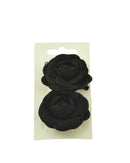 Pair of Rose Flowers on Concord Hair Clip