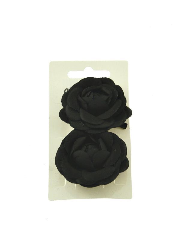 Pair of Rose Flowers on Concord Clip