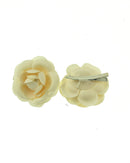 Pair of Rose Flowers on Concord Hair Clip