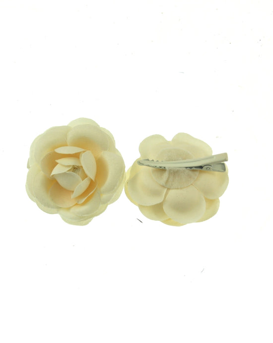Pair of Rose Flowers on Concord Hair Clip