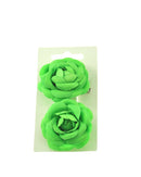 Pair of Rose Flowers on Concord Hair Clip