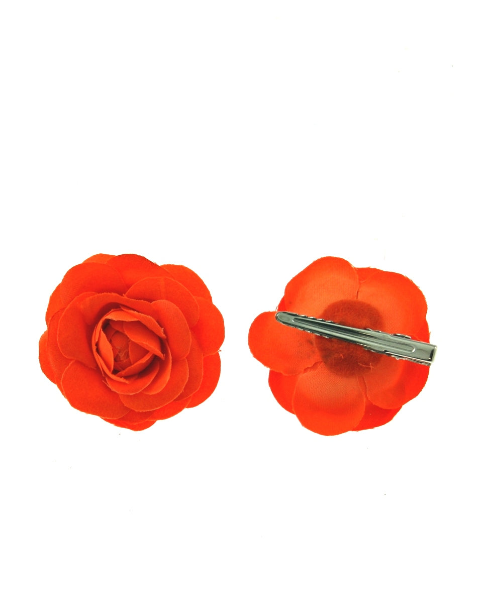 Pair of Rose Flowers on Concord Hair Clip