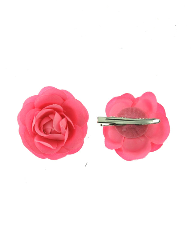 Pair of Rose Flowers on Concord Clip