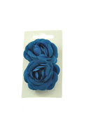 Pair of Rose Flowers on Concord Hair Clip