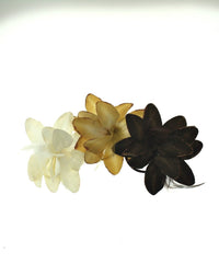 Glitter Lilly Flowers on Elastic Hair Bands