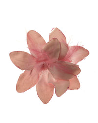 Glitter Lilly Flowers on Elastic Hair Bands