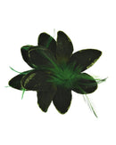 Glitter Lilly Flowers on Elastic Hair Bands