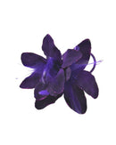 Glitter Lilly Flowers on Elastic Hair Bands