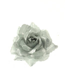 Rose Flower | 2-in-1 Versatile Hair Accessory Clip and Brooch Pin (Gold & Silver)