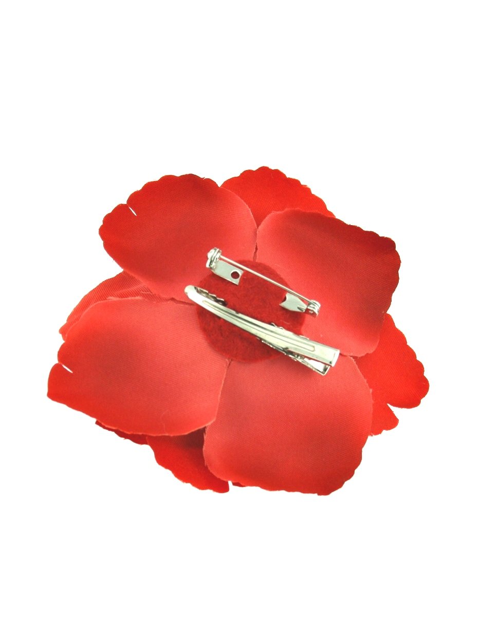 Rose on Concord Clip & Brooch Hair Pin
