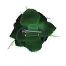 Glitter Rose with Feathers on Concord Clip