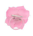 Glitter Rose with Feathers on Concord Clip