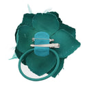 Glitter Rose with Feathers on Concord Clip