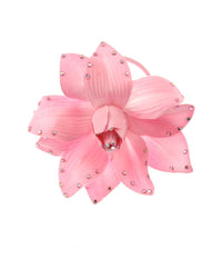 Jewelled Flowers Hair Elastic