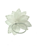 Jewelled Flowers Hair Elastic
