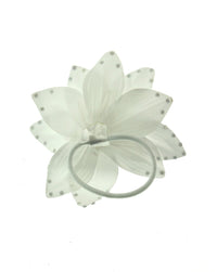 Jewelled Flowers Hair Elastic
