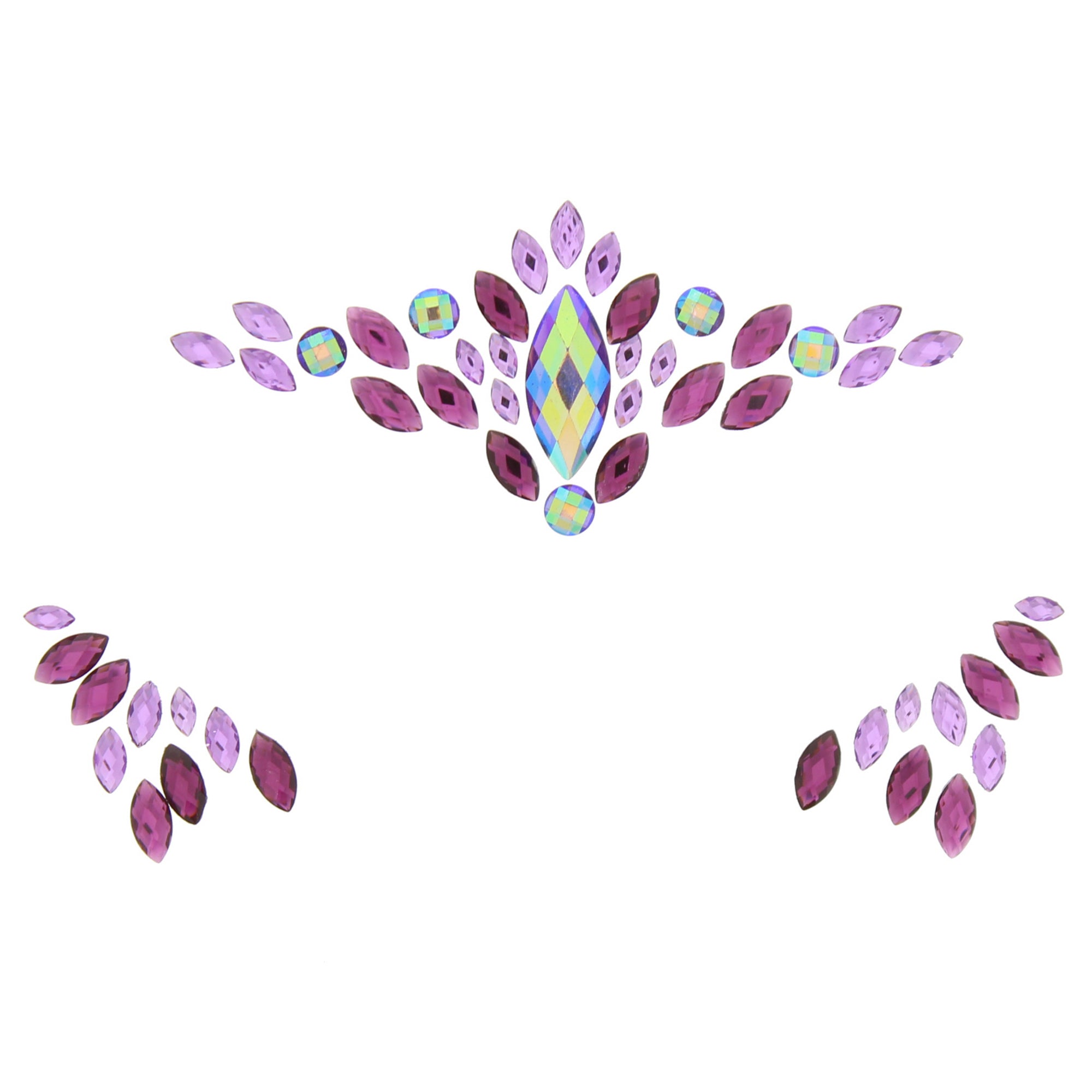 Crystal Stone Face Gems / Jewels - Style B