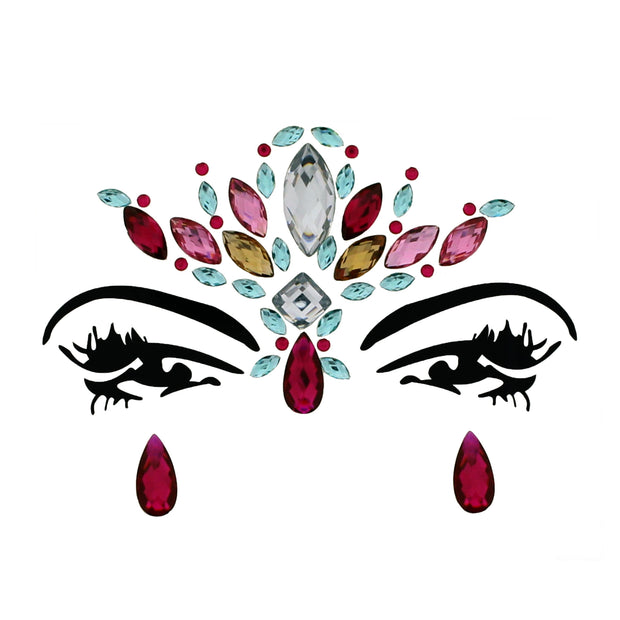 Crystal Stone Face Gems / Jewels - Style C