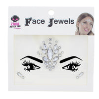 Crystal Stone Face Gems / Jewels - Style D