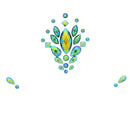 Crystal Stone Face Gems / Jewels - Style D