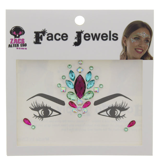 Crystal Stone Face Gems / Jewels - Style D