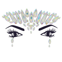 Crystal Stone Face Gems / Jewels - Style F