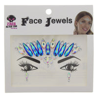 Crystal Stone Face Gems / Jewels - Style F