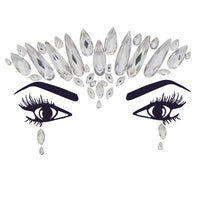 Crystal Stone Face Gems / Jewels - Style F