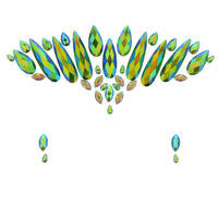 Crystal Stone Face Gems / Jewels - Style F