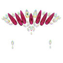 Crystal Stone Face Gems / Jewels - Style F