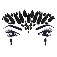Crystal Stone Face Gems / Jewels - Style F
