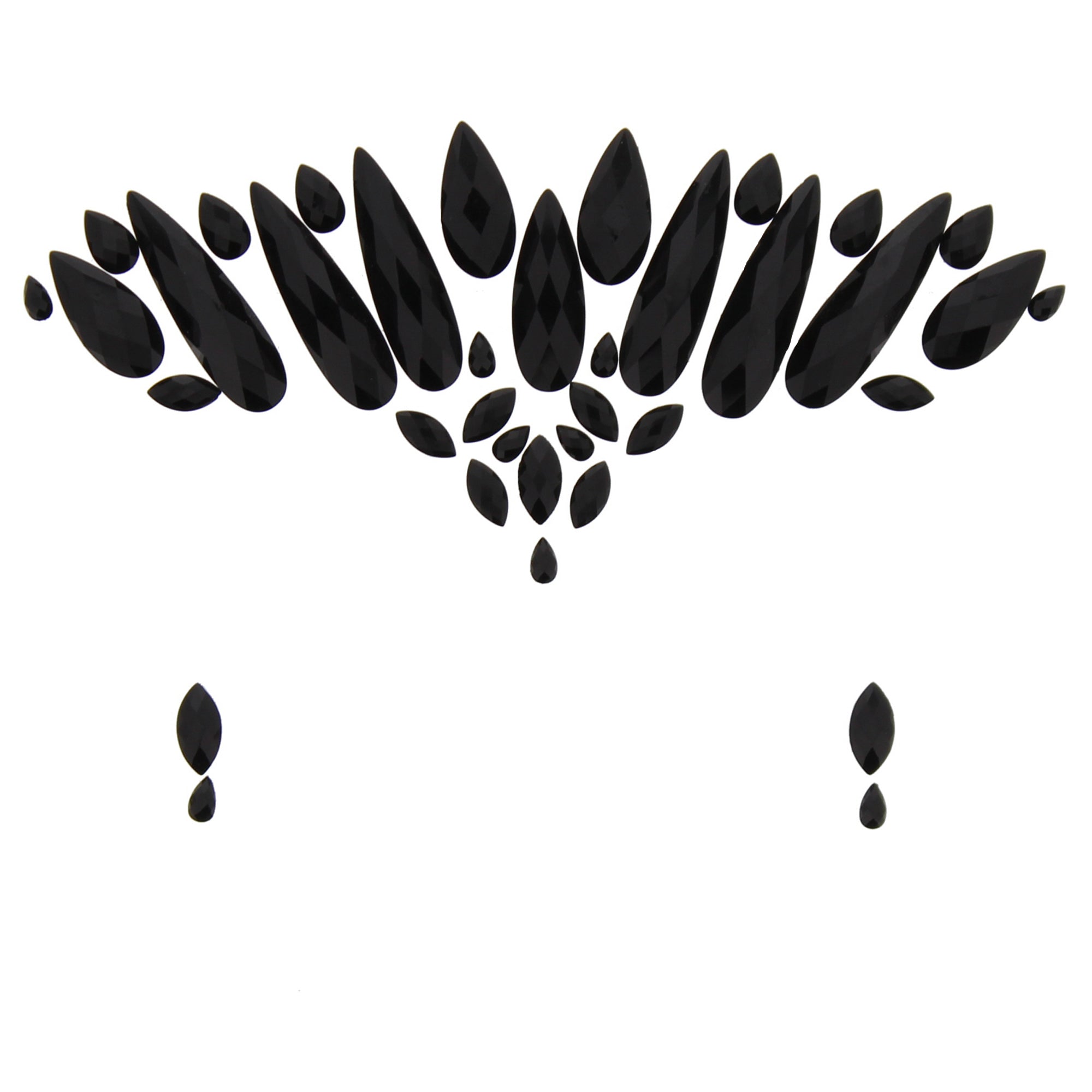 Crystal Stone Face Gems / Jewels - Style F