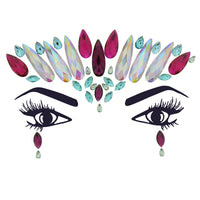 Crystal Stone Face Gems / Jewels - Style F