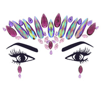 Crystal Stone Face Gems / Jewels - Style F