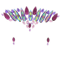 Crystal Stone Face Gems / Jewels - Style F