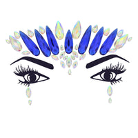 Crystal Stone Face Gems / Jewels - Style F