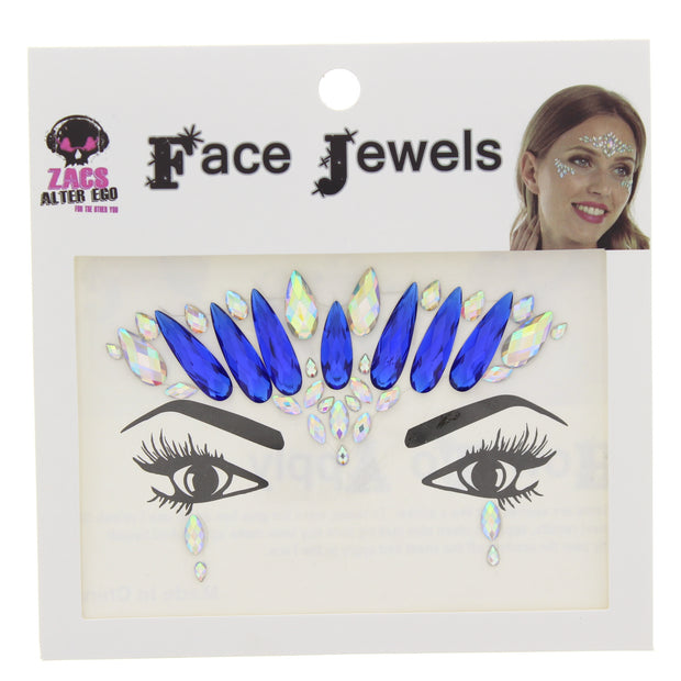 Crystal Stone Face Gems / Jewels - Style F