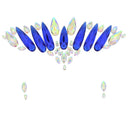 Crystal Stone Face Gems / Jewels - Style F